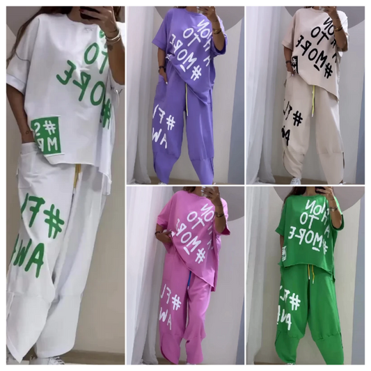 📢📢🌸61% Rabatt🫧Zweiteiliges Set mit Komfortdruck für Frauen