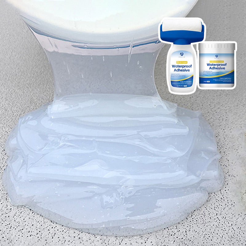 🧴✅ 2026 NEUES UPGRADE! Transparenter wasserfester Kleber mit Walzenpinsel – Stark, flexibel & tropffrei – Perfekt für Reparaturen, Basteln & Abdichten 💦✨