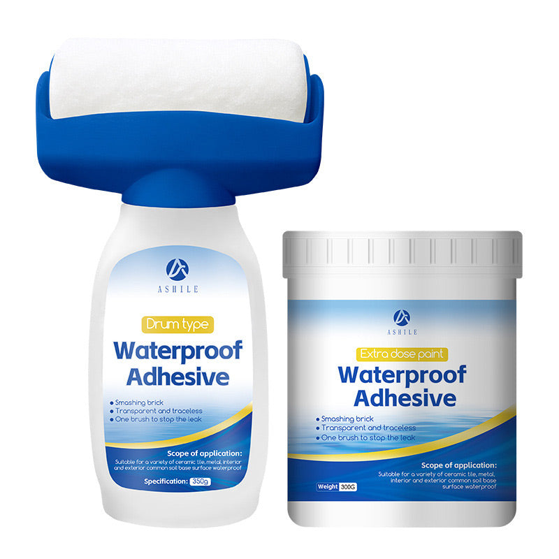🧴✅ 2026 NEUES UPGRADE! Transparenter wasserfester Kleber mit Walzenpinsel – Stark, flexibel & tropffrei – Perfekt für Reparaturen, Basteln & Abdichten 💦✨