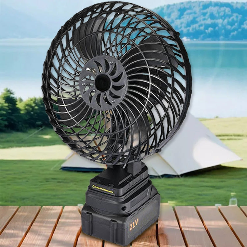 🏕️🔋 50% RABATT! 8-Zoll Batteriebetriebener Outdoor Camping Ventilator – Leise, standfest & perfekt für Zelt, Picknick & heiße Nächte 🌬️✨