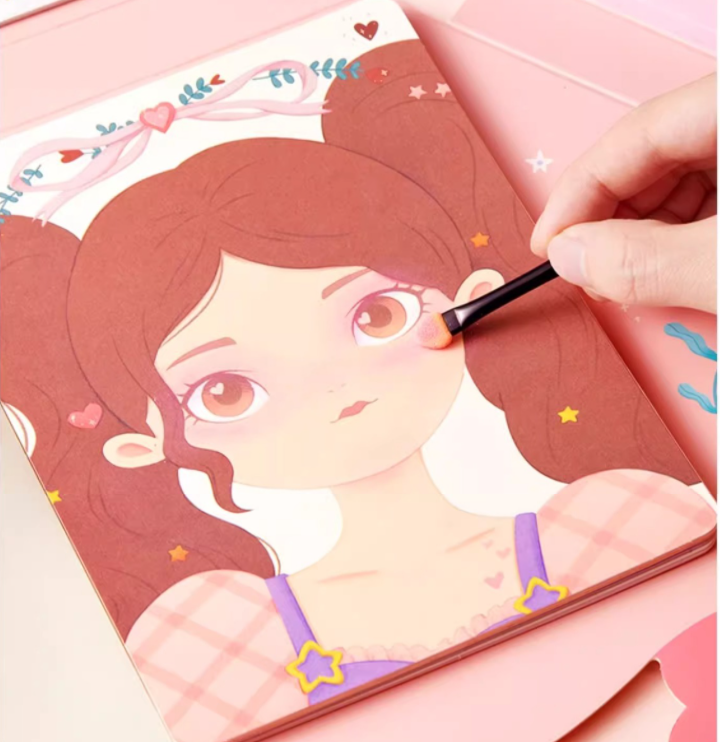 🔥Sonderangebot 50% Rabatt💝3-in-1-Spielset zum Ankleiden und Schminken einer Prinzessin💅