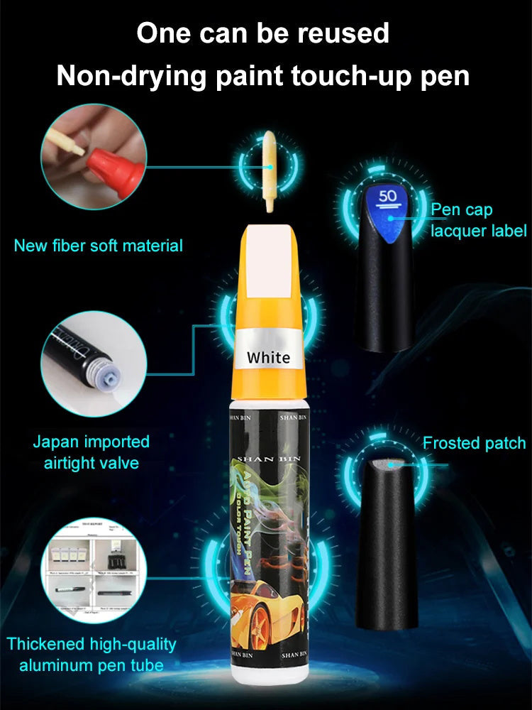 🚗✨ [One Touch Restoration] Autoreparaturlackstift – Einfach auftragen, unsichtbar reparieren 🛡️