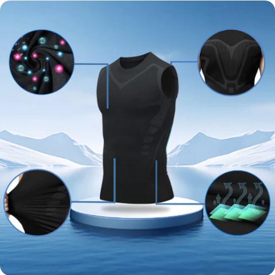 🔥Letzter Tag mit 50% Rabatt - Version Ionic Shaping ärmelloses ärmelloses Shirt