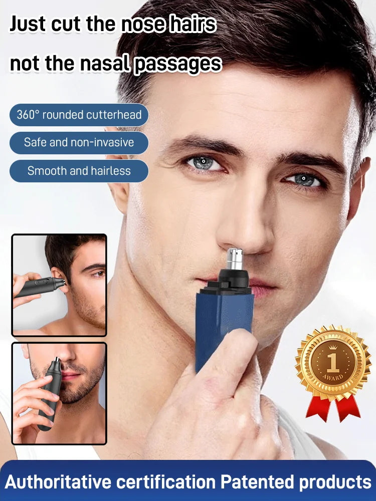🎁⏳Zeitlich begrenzter Rabatt 💥- 60%🔥 Ideales Geschenk - Elektrischer Nasenhaartrimmer in deutscher Qualität
