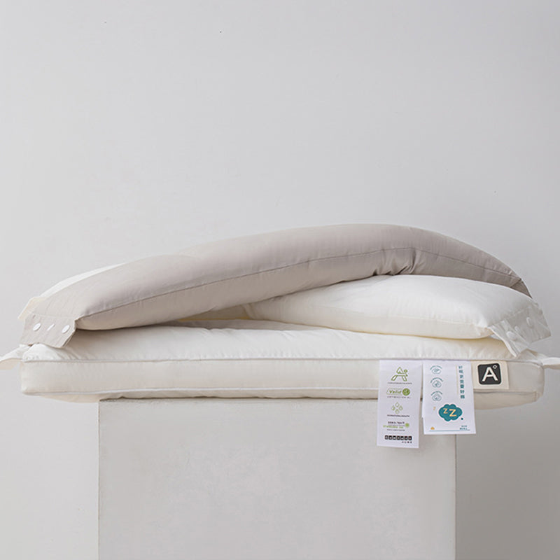 🛏️ 50 % RABATT! 💆 Zweilagiges Nackenkissen – höhenverstellbar & sanfte Stützkraft ✨