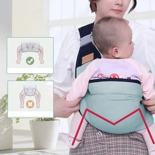 👶 50% RABATT! 🧸 4-in-1-Trage mit atmungsaktivem Mesh – 0–36 Monate, vorne & hinten – Tragekomfort & Nähe, Hände frei ✨