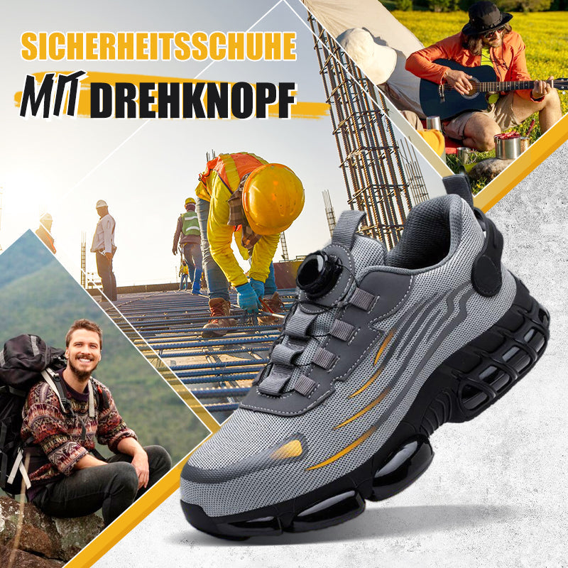 👟🔥 SOLANGE VORRAT REICHT – 50% RABATT + KOSTENLOSER VERSAND! Unisex stylische rutschfeste Sicherheitsschuhe mit Anti-Schock-Noppe 🎉