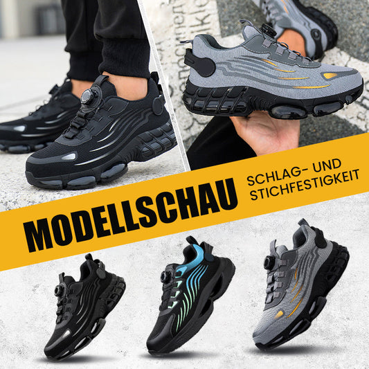 👟🔥 SOLANGE VORRAT REICHT – 50% RABATT + KOSTENLOSER VERSAND! Unisex stylische rutschfeste Sicherheitsschuhe mit Anti-Schock-Noppe 🎉