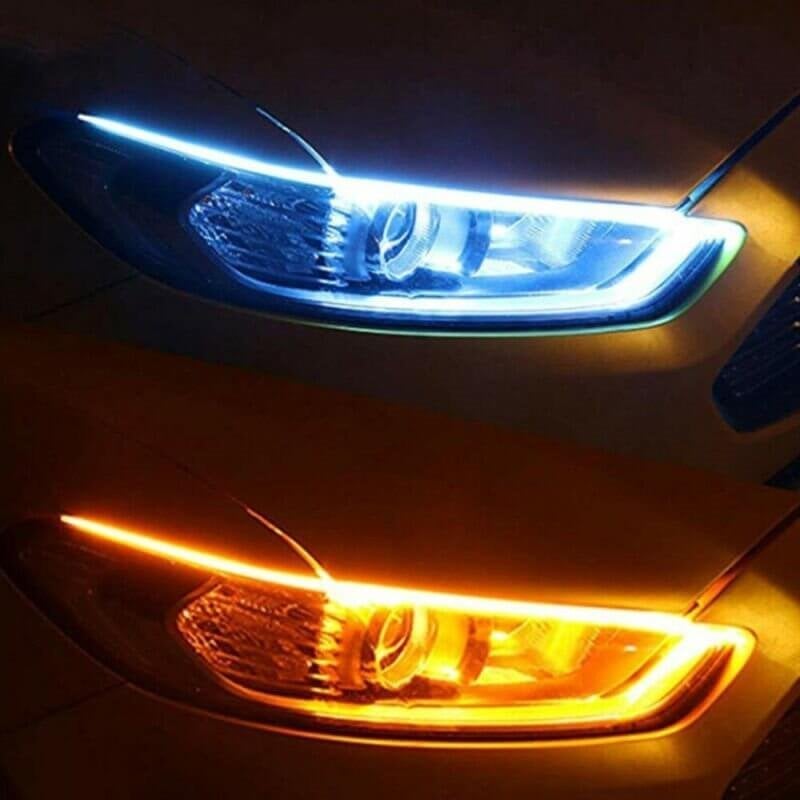 📢📢50% RABATT !!⏰2 Stück / Flexible Auto-LED-Flussblinkleuchten