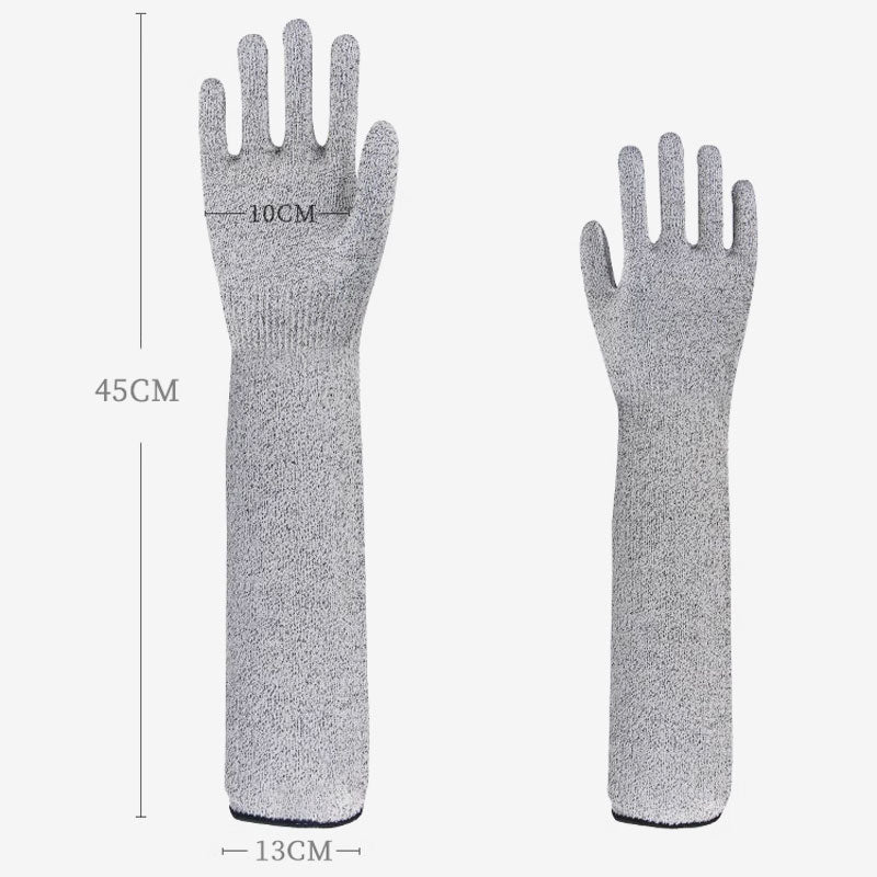 🛡️⚠️ Schnittfeste Sicherheitshandschuhe Stufe 5 – Höchster Schutz nach EN388 für Metall, Glas & scharfe Klingen