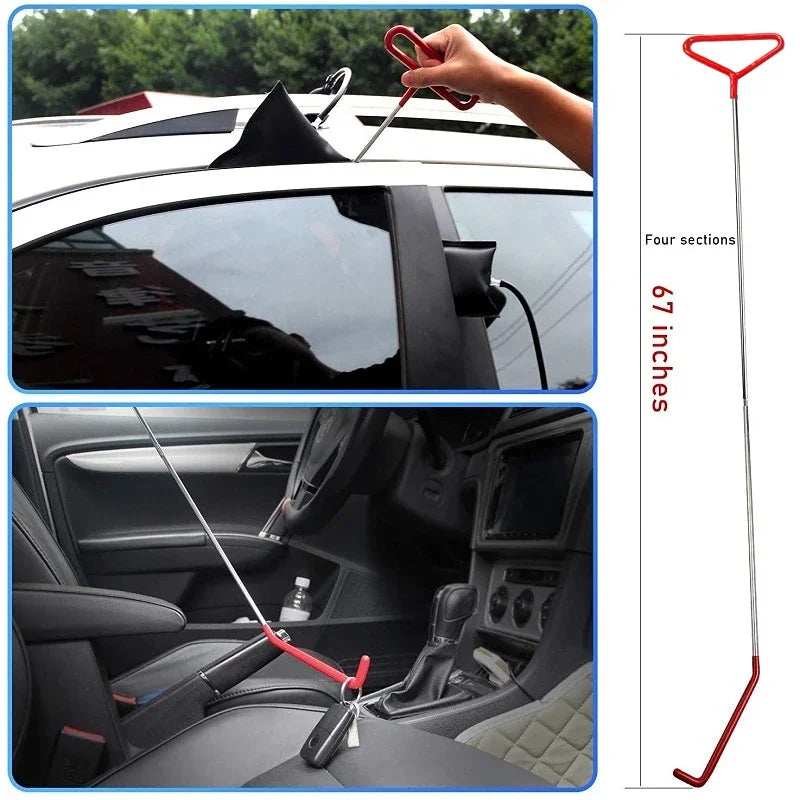 🔑 Professionelles Auto-Werkzeugset – Komplette Reparaturwerkzeuge, Hohe Härte, Langlebig & Tragbarer Aufbewahrungskoffer für Notfall & Wartung 🚗
