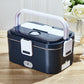🍱🔌 50% RABATT! Tragbares Elektrisches Lunchbox Lebensmittelwärmer-Set – Für Auto (12V) & Haushalt (220V), Edelstahl-Innenbehälter, auslaufsicher & inkl. Besteck – Perfekt für Arbeit, Reisen & Campus ✨
