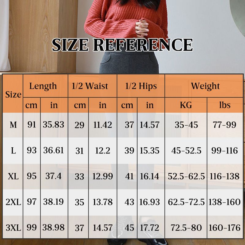 ❄️Winter-Sale 50% Rabatt🔥Modische Thermal Cashmere Slim Pants für Frauen☃️