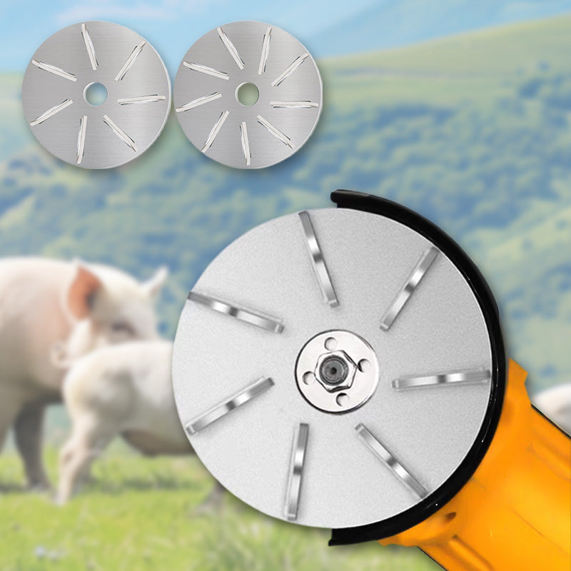 🐄 FELLENTFERNUNGSWERKZEUG FÜR NUTZTIERE – Professionelles Entfernen von Borsten & Wolle bei Schwein, Rind & Schaf