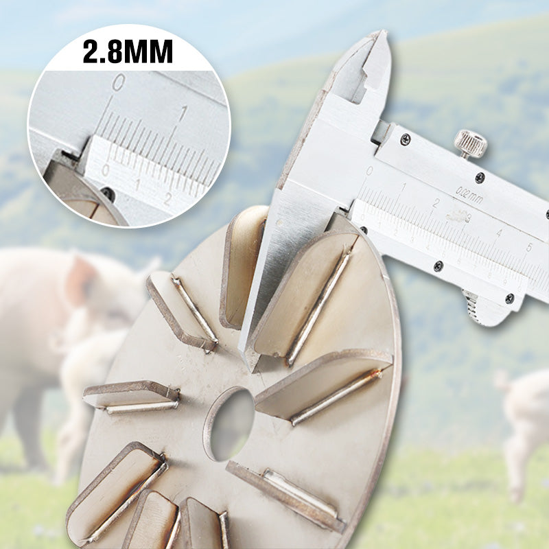 🐄 FELLENTFERNUNGSWERKZEUG FÜR NUTZTIERE – Professionelles Entfernen von Borsten & Wolle bei Schwein, Rind & Schaf
