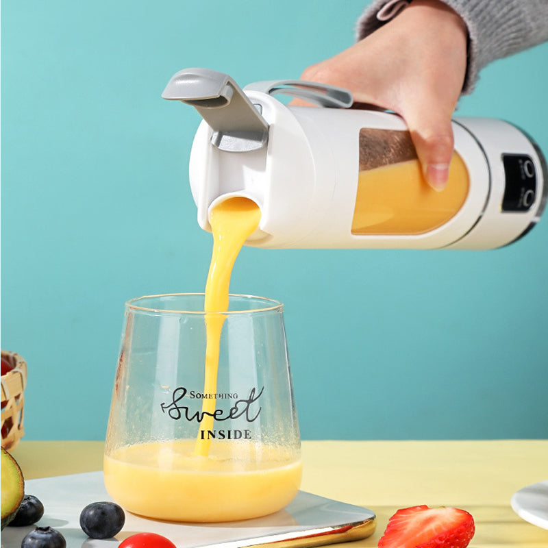 ⏳Begrenzte Zeit 50% Rabatt🔥🥰🍹Tragbarer kabelloser Entsafter