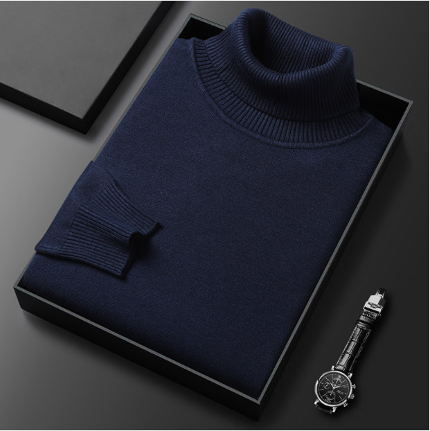 🧶 50% RABATT HOT SALE! ✨ Premium Kaschmirpulli Herren Einfarbig - Weiches Wohlfühlgarn mit Moderner Passform für Business & Freizeit 👔🎯