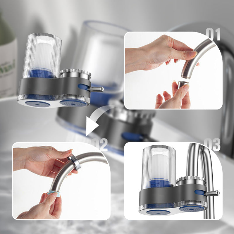 ⏳Begrenzte Zeit 50% Rabatt💥✨💧Faucet Water Purifier mit Adaptern