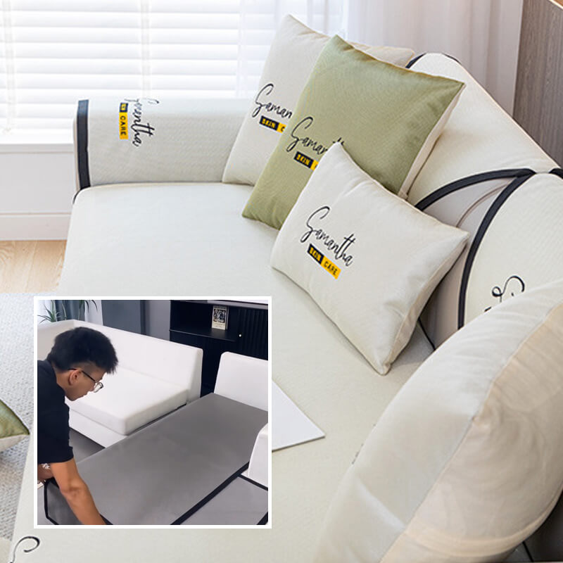 🛋️✨ 50% RABATT! Rutschfestes Sofakissen aus Eisseide – Weich, atmungsaktiv & perfekt für mehr Komfort auf Sofa, Bett & Stuhl 🌸