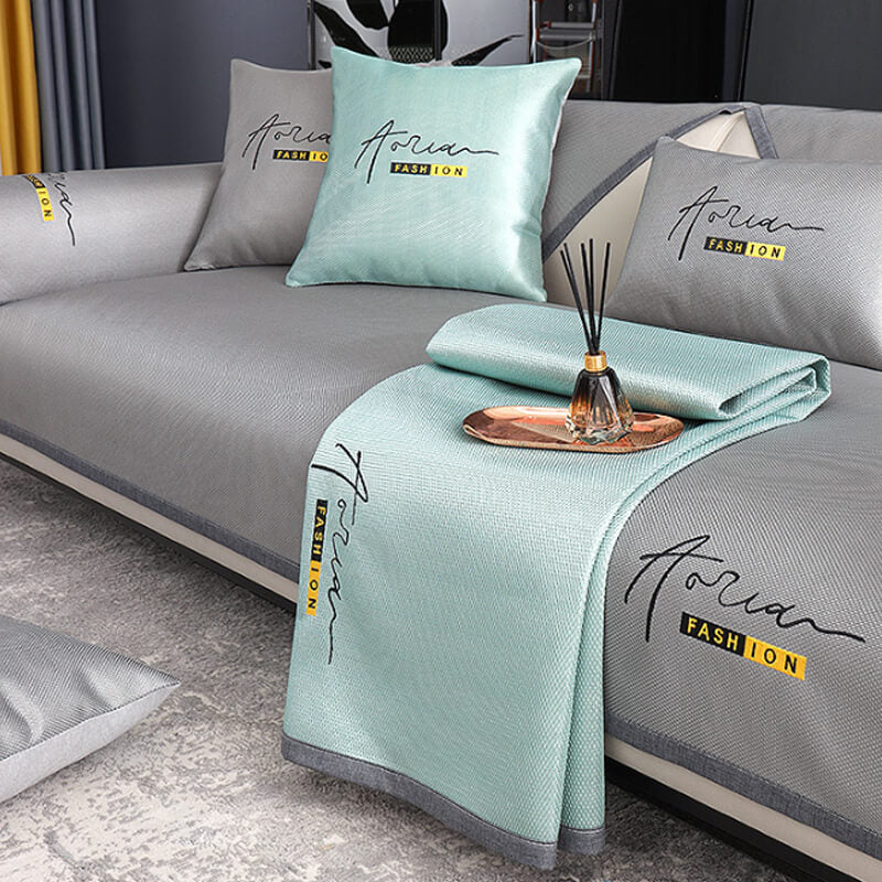 🛋️✨ 50% RABATT! Rutschfestes Sofakissen aus Eisseide – Weich, atmungsaktiv & perfekt für mehr Komfort auf Sofa, Bett & Stuhl 🌸