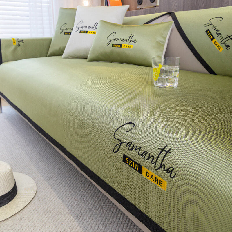 🛋️✨ 50% RABATT! Rutschfestes Sofakissen aus Eisseide – Weich, atmungsaktiv & perfekt für mehr Komfort auf Sofa, Bett & Stuhl 🌸