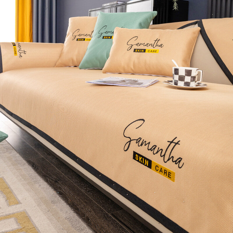 🛋️✨ 50% RABATT! Rutschfestes Sofakissen aus Eisseide – Weich, atmungsaktiv & perfekt für mehr Komfort auf Sofa, Bett & Stuhl 🌸