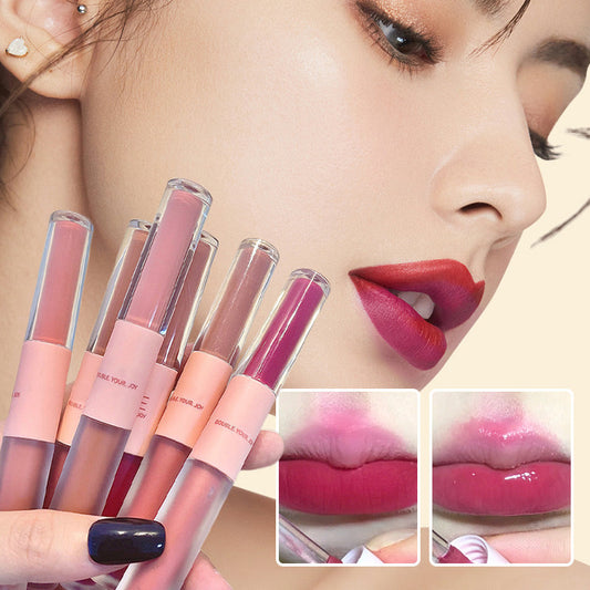 🔥 Kaufen Sie 1 und erhalten Sie 1 gratis🔥 2 in 1 Double Ended Lip Colour