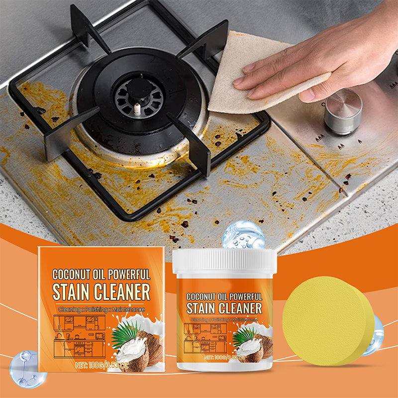 🎁 Kaufe 1, erhalte 1 GRATIS! 🥥✨ Reinigungs- und Polierpaste aus Kokosnussöl – Ideal für die Küche