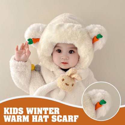 🔥🔥🔥Kids Winter Warm Hat Scarf