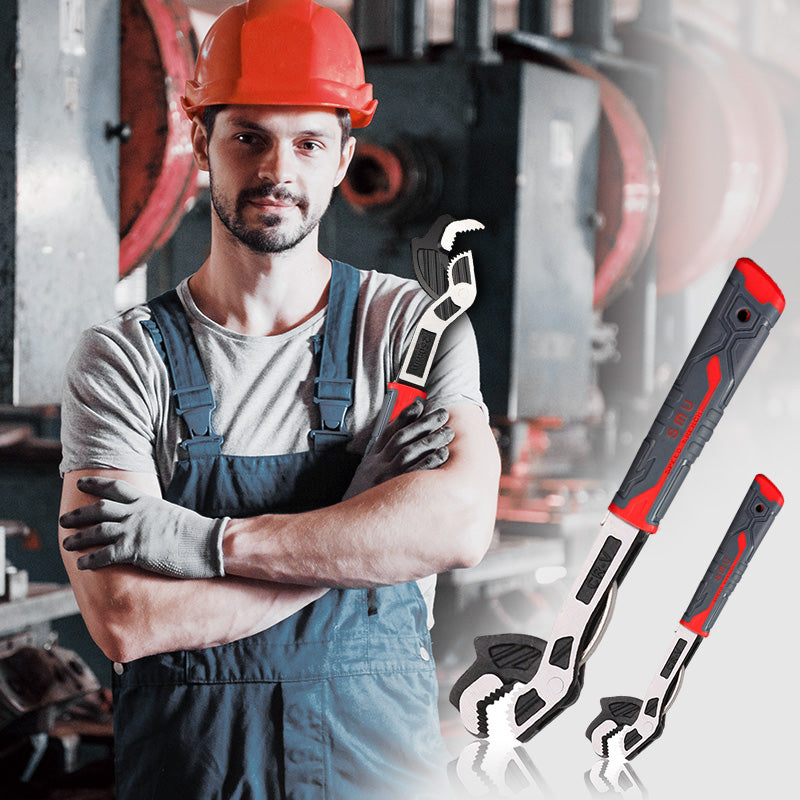 🔧 NEU! Multifunktionale Rohrzange in Industriequalität mit Selbstverriegelung – Selbstverriegelnd, robust & vielseitig – Für professionelle Installations- & Reparaturarbeiten – Greift sicher & rutschfest – Ideal für Sanitär, Heizung, Kfz & Werkstatt ⚙️