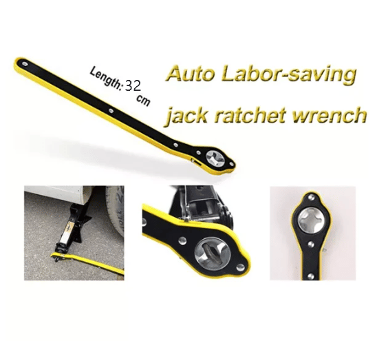 🔥 50 % RABATT! 🛠️✨ Arbeitssparender Wagenheber-Ratschenschrauber – Praktisch und langlebig 🚗💪