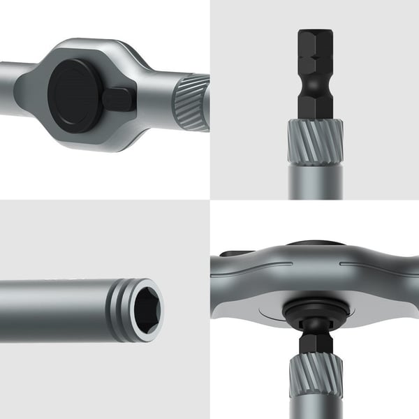 🔧⏰ NUR JETZT: 50% RABATT! 24-in-1 Magnetischer Ratsche-Schraubendreher-Set – Kompakt & leicht – Egal ob Zuhause oder unterwegs – du bist bereit für jede Reparatur 🛠️✨