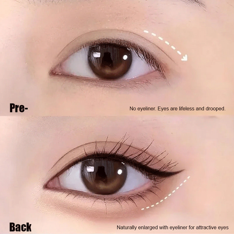 🎉Heißer Verkauf 50% ⚡Buy 1 Get 1 Free⚡Quick-Drying Ultra-Fine Smooth Liquid Eyeliner