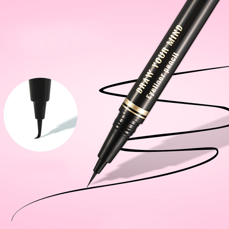 🎉Heißer Verkauf 50% ⚡Buy 1 Get 1 Free⚡Quick-Drying Ultra-Fine Smooth Liquid Eyeliner