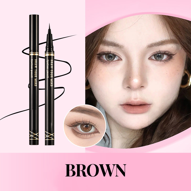 🎉Heißer Verkauf 50% ⚡Buy 1 Get 1 Free⚡Quick-Drying Ultra-Fine Smooth Liquid Eyeliner