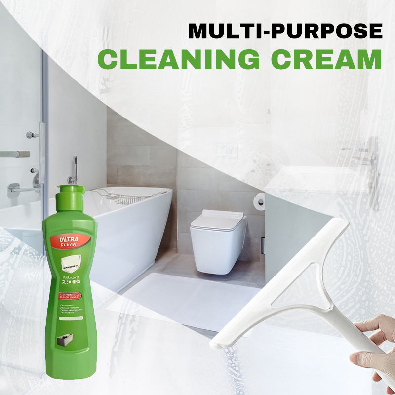 🧽 KAUFEN 2 ERHALTEN 1 GRATIS! ✨ Vielseitige Reinigungscreme - Entfernt Schmutz, Fett und Kalk mühelos von allen Oberflächen 🧴🚿