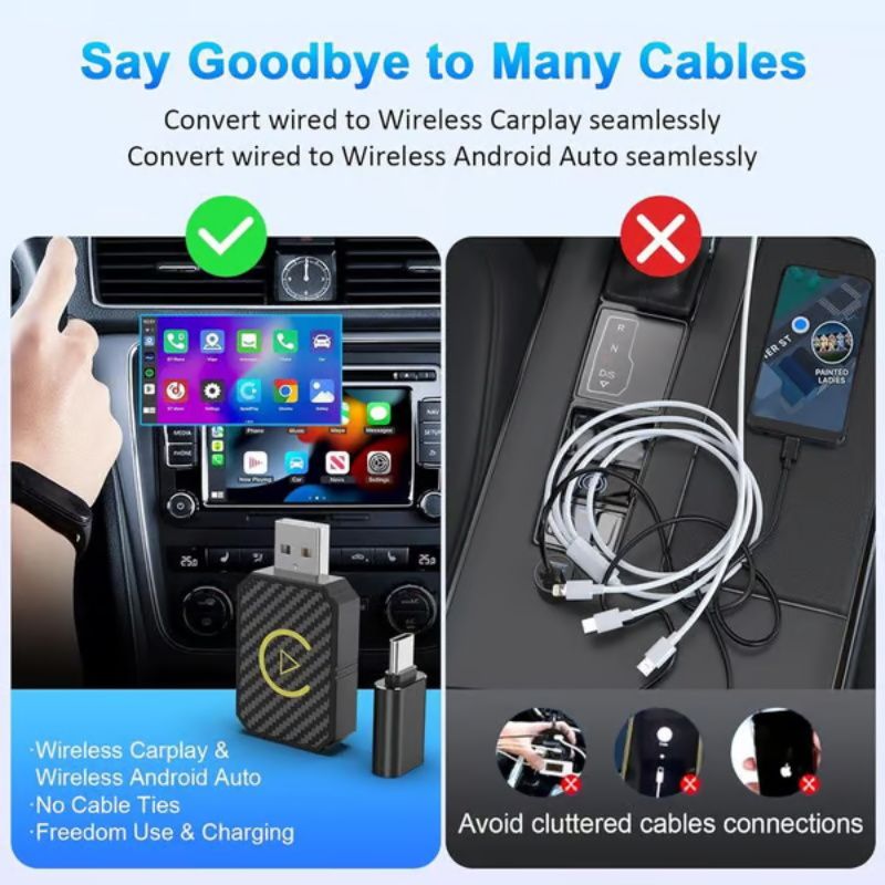📢50% zeitlich begrenzter Rabatt✨Mini Wireless CarPlay Adapter