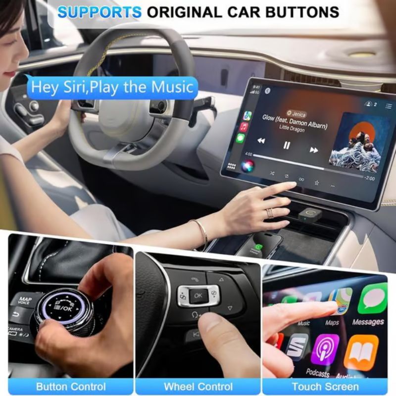 📢50% zeitlich begrenzter Rabatt✨Mini Wireless CarPlay Adapter