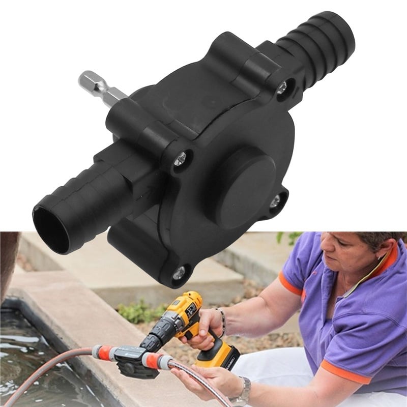 🔥50 % RABATT !!!⏰Bohrpumpe – Verwandelt jede elektrische Bohrmaschine in eine Hochdruckwasserpumpe | Für Gartenbewässerung, Öl- & Dieseltransfer – 1500–3500 U/min, 30 L/min, kompakt