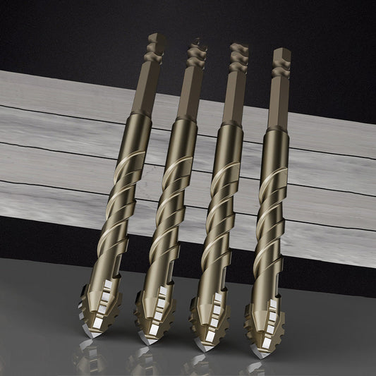 🚀🔥2025 HEISSER VERKAUF&66% Rabatt 🔧Four-Flute Sawtooth Eccentric Drill Bit 8-PCS Set