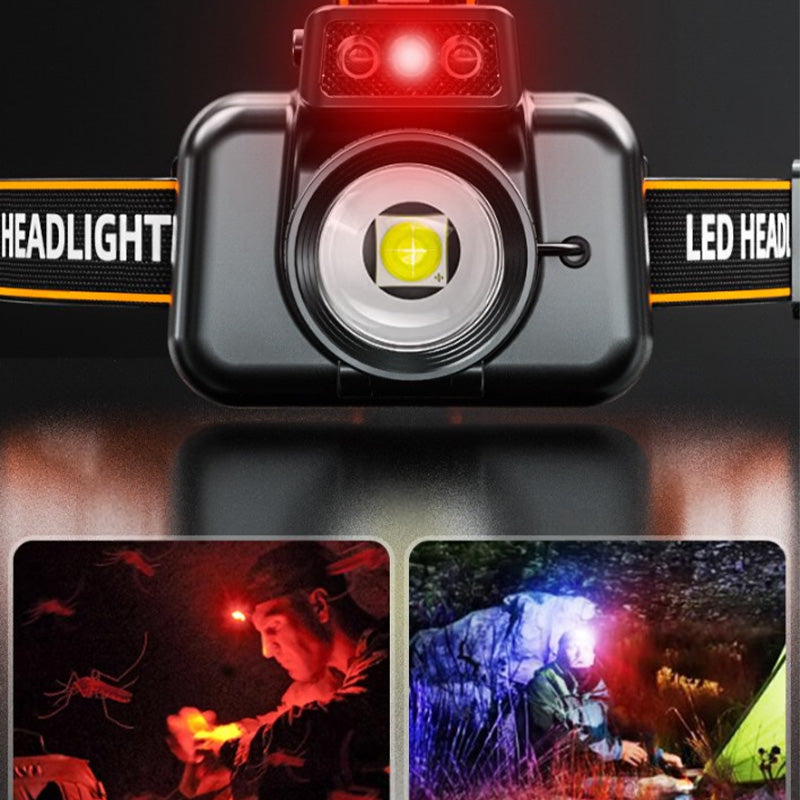 🔥Hot Sale 50% 0FF🔥Leistungsstarke Stirnlampe mit ultralanger Lebensdauer