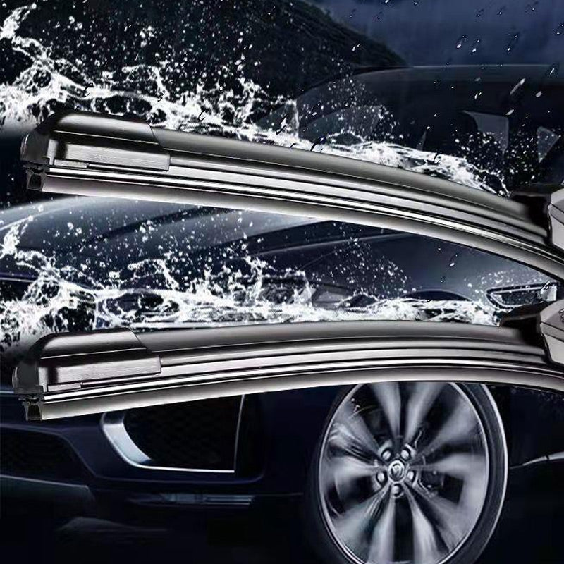 💦 50% RABATT! 🚗 Flexibler Gummi-Wischer mit Doppellippe - Streifenfreie Reinigung für Auto & Haushalt ✨🧽
