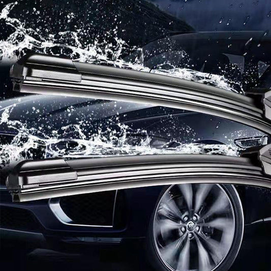 💦 50% RABATT! 🚗 Flexibler Gummi-Wischer mit Doppellippe - Streifenfreie Reinigung für Auto & Haushalt ✨🧽