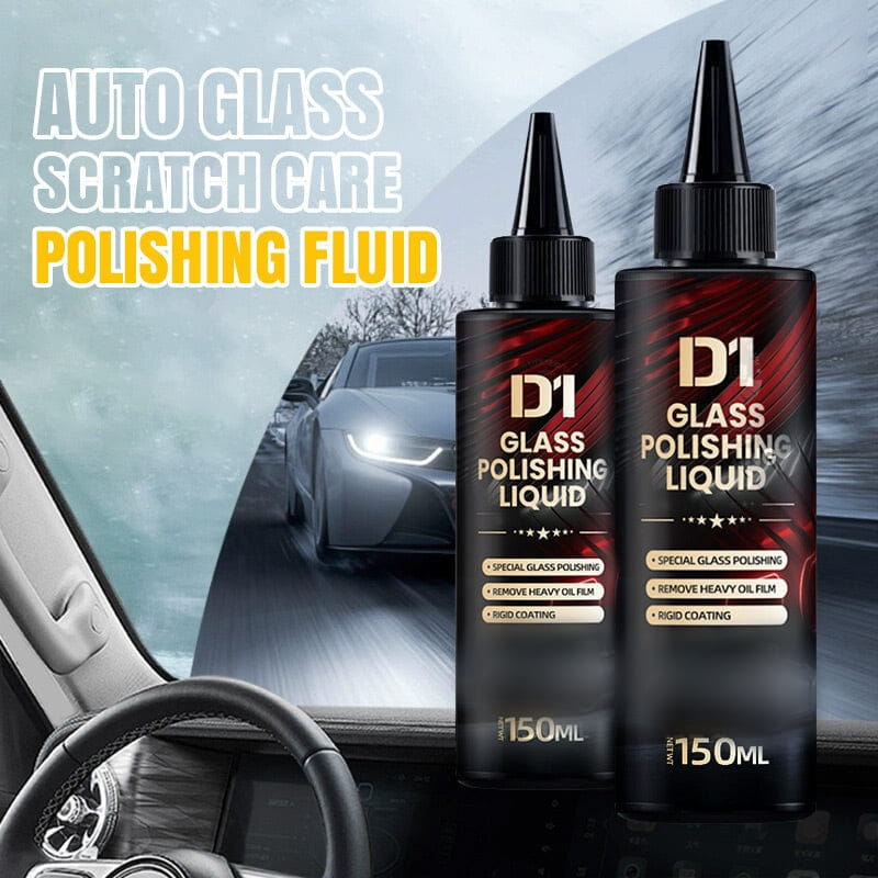 🔥Heißer Verkauf 50% Rabatt🔥Kaufen Sie 1 und erhalten Sie 1 gratis✨Autoglas Kratzer Pflege Polierflüssigkeit