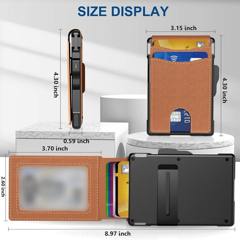 🏆✨ Vatertag limitiert&65% Rabatt ✨ Superdünne Brieftasche Kreditkarten