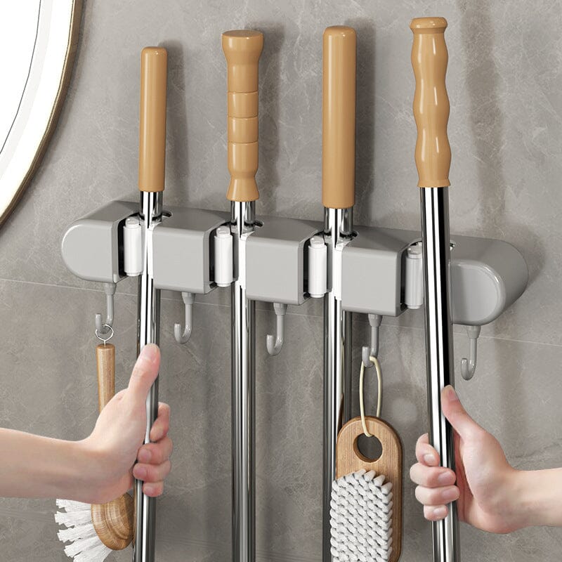 🧹 Multifunktionaler Mopphalter – Ordnung in der Reinigung! ✨