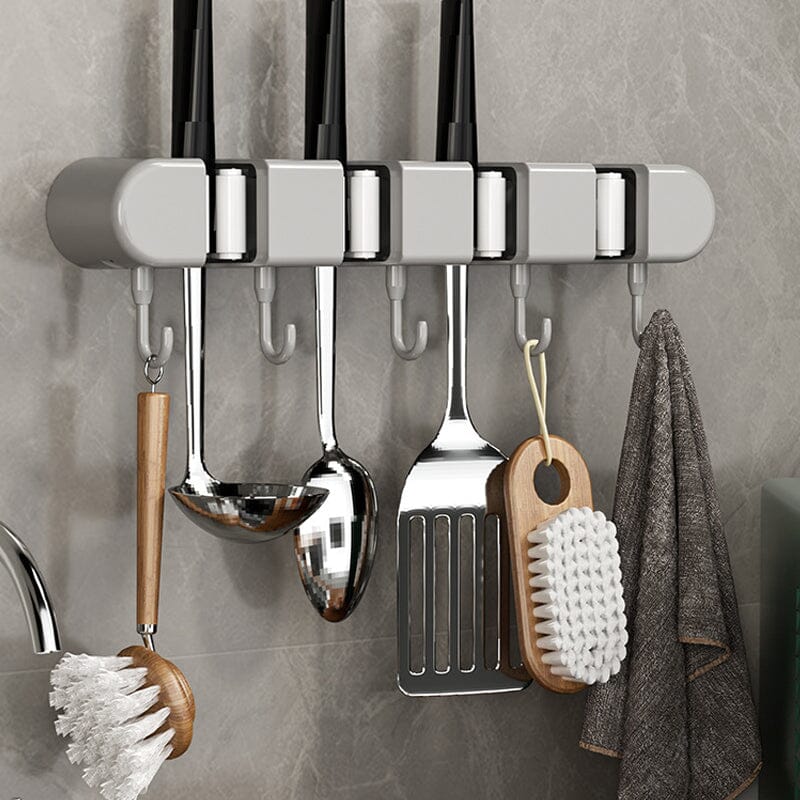 🧹 Multifunktionaler Mopphalter – Ordnung in der Reinigung! ✨