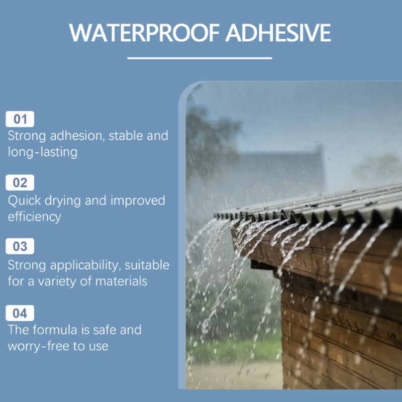 🏠Kaufen Sie 3 und geben Sie 2💦Vielseitiger, schnell trocknender, transparenter, wasserfester Klebstoff