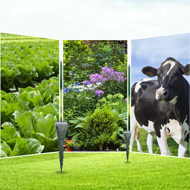 🌱⚡ SPAREN SIE 50%! Solarbetriebener, wasserdichter Schraub-Wühlmausschreck – Schützt Rasen & Beete ohne Chemie 🐭🚫