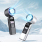 🧊 SOMMERAKTION -50%! 💦 2026 Mini-Röhrenventilator – Leistungsstarke Eiskühlung, 4000-mAh-Akku, 183 mm kompakt · Grau, Rosa & Weiß ❄️🔥